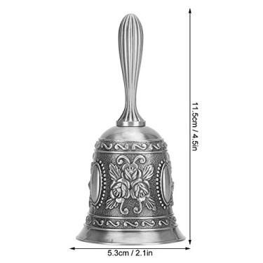 Imagem de Sino Pequeno, Sino de Mão Pequena para Adultos Idosos Home Decoration Bar Handbell Lembrete Sino de Campainha para a Sala de Jantar Serviço de Bar de Aula