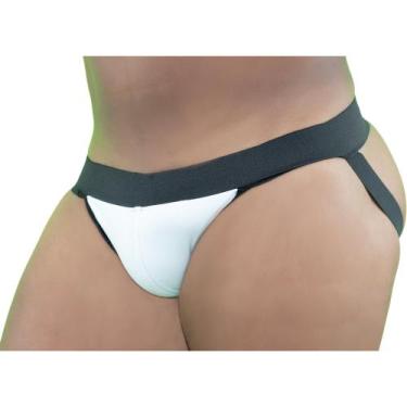 Imagem de Jockstrap Cueca Homem Moderno - Carolina Wuyk, Branco, GG