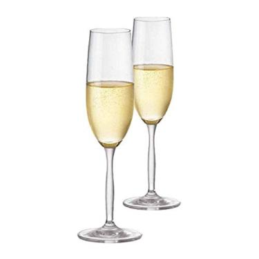 Imagem de Ruvolo, Kit de Taça Ritz, Taça de Cristal para Champagne 2 pcs 195ml