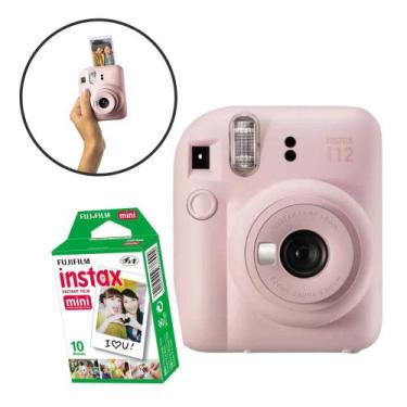 Imagem de Câmera Instantânea Instax Mini 12 Rosa Claro com Filme de 10 poses - F