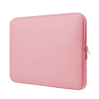 Imagem de Capa Case Pasta Maleta Notebook Neoprene 15 15.6 Polegadas Rosa Bebê