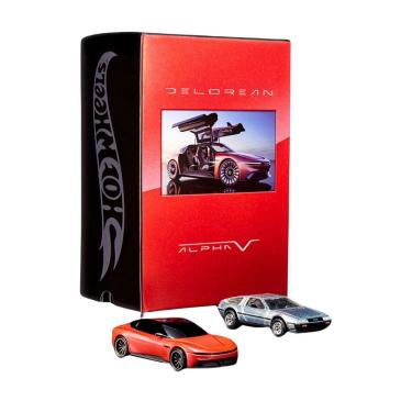 Imagem de Delorean Hot Wheels Alpha V x DMC-12 Colecionador Original 1magnus