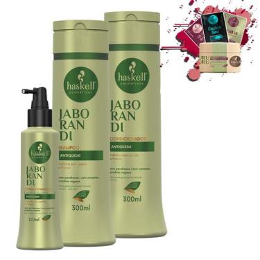 Imagem de Kit Haskell Jaborandi Sh Cond 300ml Tonico 120ml