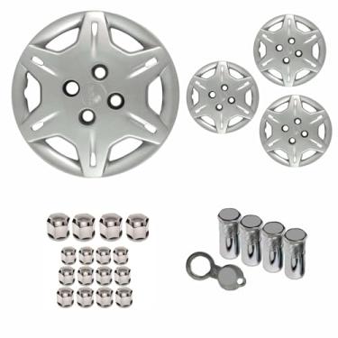 Imagem de Jogo Calota Aro 13 Corsa Wind 2000 + Selo Resinado + Tampa Ventil + Capa Parafuso