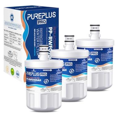 Imagem de PUREPLUS Filtro de água de geladeira Pro NSF/ANSI 53 e 42 de substituição para LG LT500P, ADQ72910901, GEN11042FR-08, Kenmore 9890, 469890, HDX FML-1, ADQ72910907, filtro de água para geladeira,
