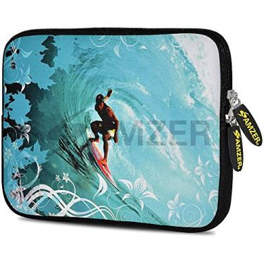 Imagem de Amzer Capa de neoprene de design de 10,5 polegadas para tablet, eBook, Netbook - Wave Surfer (AMZ5198105)