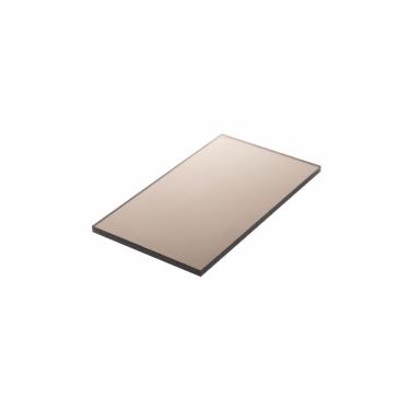 Imagem de Chapa De Policarbonato Compacto Bronze 3mm 2,00m X 3,00m