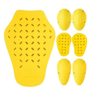 Imagem de rockible Protetor de cotoveleira e ombreira para motocross, 7 peças, proteção integrada, equipamento de equitação em EVA para mulheres, homens e adultos