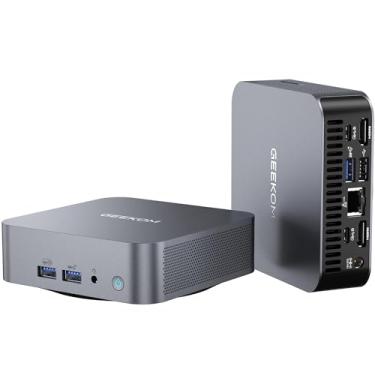 Imagem de GEEKOM Mini Pc Gt13 Pro I9, Computadores Intel I9-13900H De 13ª Geração (14C/20T Até 5,4 Ghz), 32 Gb Ddr4 E 2 Tb M.2, 2280 Nvme 4 * Ssd, Suporte Para Windows 11 Wi-Fi 6E/Bluetooth 5.2/Usb 4.0/2.5G L