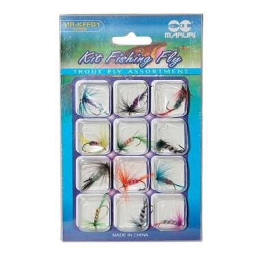 Imagem de Kit 12 Iscas Maruri Fly - KFF01