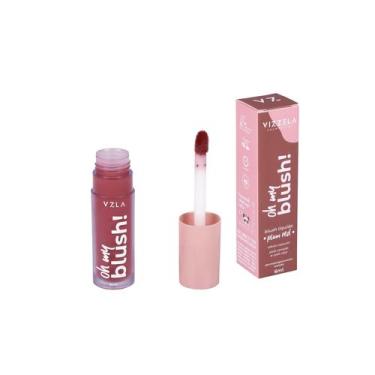 Imagem de Blush Líquido Oh My Blush 6ml Vizzela Vegano Longa Duração Efeito Natu