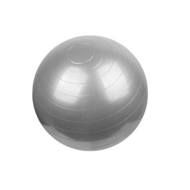 Imagem de Bola Pilates, Bola Pilates Yoga Abdominal 65cm com Bomba(65cm cinza)