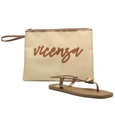 Imagem de Sandália Vicenza Com Nessecerie Marrom