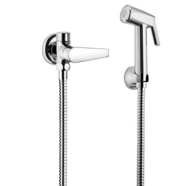 Imagem de Ducha Higiênica Com Derivação, Registro e Flexível De 1,20m Cromada Lo