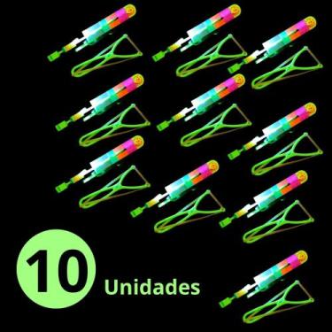 Imagem de Kit 6/10 E 20 e 30 Avatar Voador De Led Com Estilingue Foguete Helicóp
