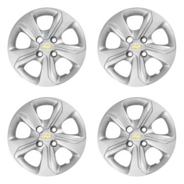 Imagem de Jogo Calota Onix Prisma 2020 2021 Aro 14 + Emblema Prata