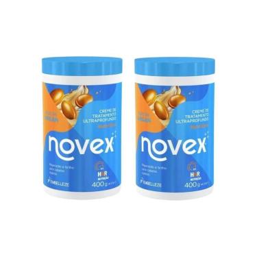 Imagem de Creme De Tratamento Novex 400G Oleo De Argan - Kit Com 2Un