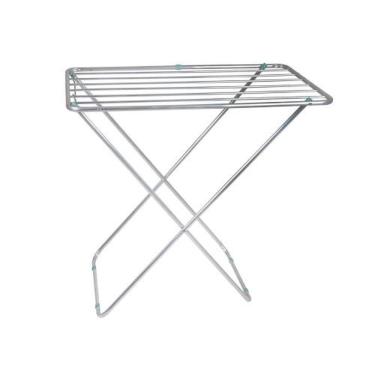 Imagem de Varal De Chão Em Alumínio 90x56cm - Comporta 5,22m De Roupas