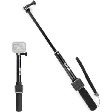 Imagem de SJCAM Vara de selfie com controle remoto para câmera de ação, controle para SJ20 SJ11 SJ10Pro SJ8Pro C300 C200Pro C200 (não compatível com SJ6Pro C110+ C100+)