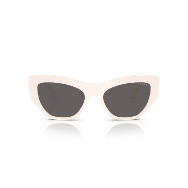Imagem de Óculos de Sol Vogue Eyewear 0VO5607S 312487 Tam 53 / Branco - Lentes Preto