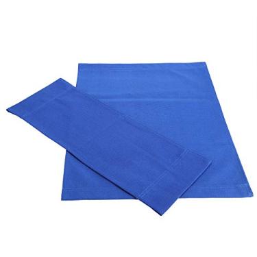 Imagem de Cryfokt Impermeável d'água Durável 1 Pano de Assento, Capa de Lona de Cadeira, para o Diretor de Uso Diário do Assento da Cadeira (Azul)