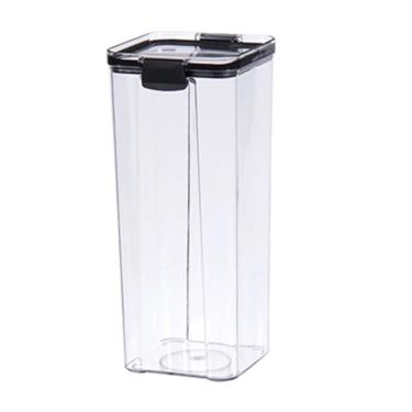Imagem de Recipiente Plastico Transparente Pote Hermetico Para Armazenamento 1800ml