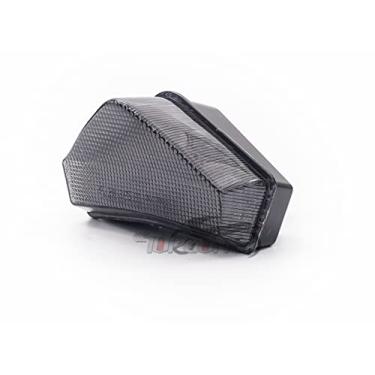 Imagem de Compatível com Triump-h 2005-2010 Speed Triple, 2005-2012 Sprint ST 1050; Lanterna traseira de freio de LED + seta integrado