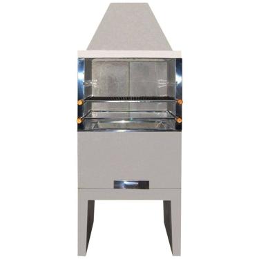 Imagem de Churrasqueira de Concreto Pré-Moldada com 74cm Lisa Prolongada - 1000034 - ATACADAO LAZER