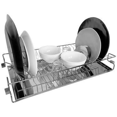 Imagem de Escorredor de Embutir Fixo Entrance 77x9x25cm Inox 8752