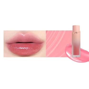 Imagem de PEINEN Water Light Lip Tint Hidratante, 3 Cores, 4.5g, com Pincel Suave, Controle de Fluxo, Acabamento Sedoso e Leve (#01)