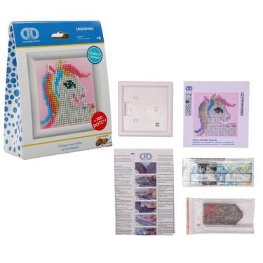 Imagem de Diamond dotz unicórnio com moldura 700 dotz - fun f0153-2