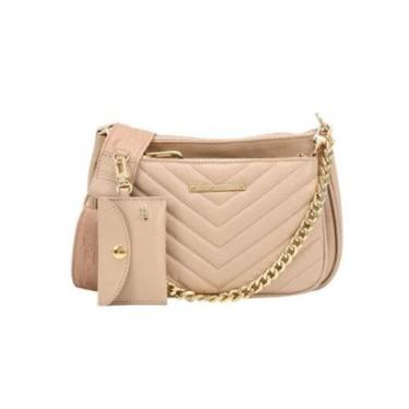 Imagem de Bolsa Feminina Jorge Bischoff Crossbody Bege - JBGF00220069-Feminino