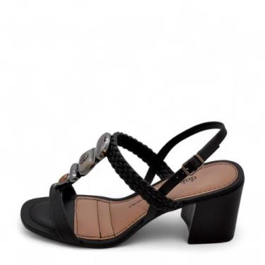 Imagem de Sandália Feminina Dakota Salto Medio REF: Y-9981, Preto, 36