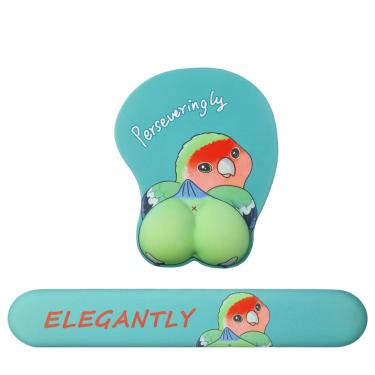 Imagem de Conjunto ergonômico de descanso de pulso para mouse e teclado