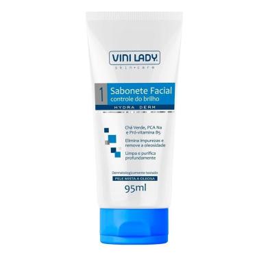 Imagem de Sabonete Facial Controle do Brilho 95ml Vini Lady-Unissex