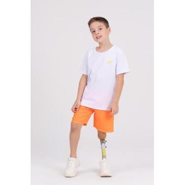 Imagem de Conjunto Infantil Menino Aplique Neon - Vida Costeira Oficial, 12, Bra