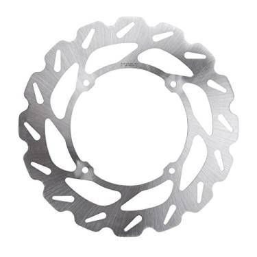 Imagem de Tusk Rotor de freio tufão de aço inoxidável, frontal compatível com Honda CR125/250R 1992-1994, CRF230F 2003-2009, 2012-2017, 2019