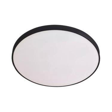 Imagem de Plafon Dualis Redondo Preto 40cm Led 36W 3 em 1 Dip Switch Bivolt