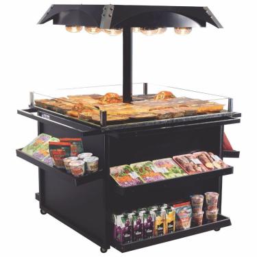Imagem de Mesa Aquecida Self Service Suprema Ef271 Frilux Mesa Térmica Preta 220V