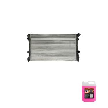 Imagem de Kit Radiador GM S10 2.2/2.4 95/12 C/AR + Aditivo Radiadornaq Rosa 5 Litros