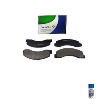Imagem de Kit Pastilha de Freio F250 F350 F4000 1998 em diante + Tekbond Anti Chio 300ml