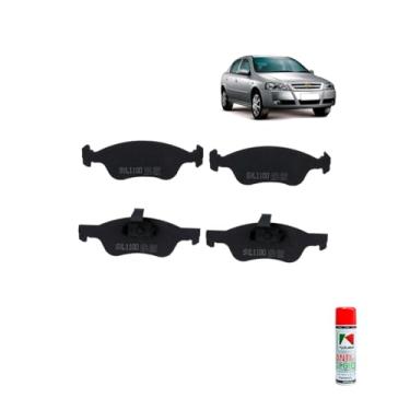 Imagem de Kit Pastilha de Freio Dianteira Astra Aro 13 1998 + Kouve Anti Chio 250ml