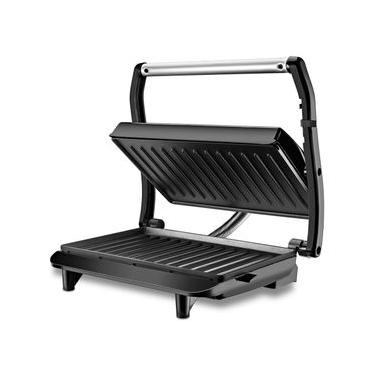 Imagem de Press Grill Master Press Mondial Preto e Inox 1000W PG-01