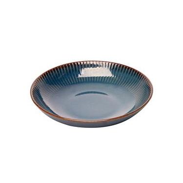 Imagem de Prato para Massa de Cerâmica Linear Azul 23cm - Lyor