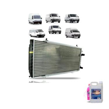 Imagem de Kit Radiador Ducato/Boxer/Jumper 2.5 com Aditivo e Água Desmineralizada 5L