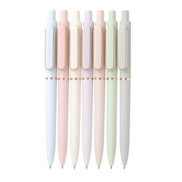 Imagem de Conjunto de canetas de gel, tinta de secagem rápida de ponta fina de 0,5 mm, várias cores (pacote com 5)