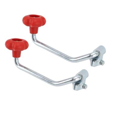 Imagem de LiebeWH Alça de Macaco de Reboque Universal, Alavanca de Manivela de Substituição de Aço Carbono para Macacos de 10 Polegadas Com Luvas, Leve e Portátil para Assistência na Estrada e Jardinagem