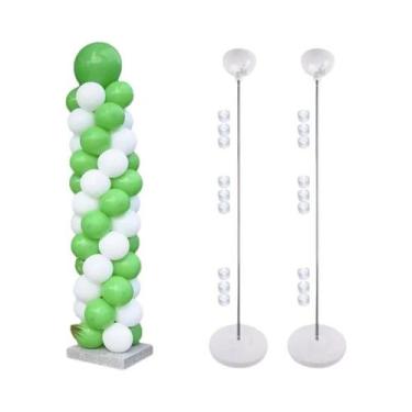 Imagem de Conjunto De Suporte De Balão Metálico Ajustável Para Formatura, Aniver