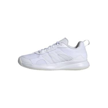 Imagem de adidas Tênis feminino Avaflash, Branco/Branco/Zero Metálico, 34