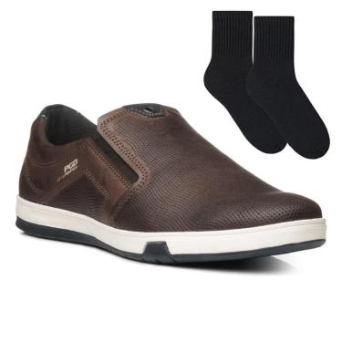 Imagem de Kit Sapatênis Pegada Element Masculino + Par de M-Masculino